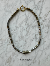 Load image into Gallery viewer, The Silver Insights &amp; Golden Highlights Necklace
