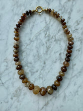 Load image into Gallery viewer, The Chocolate Agate Bonbon necklace
