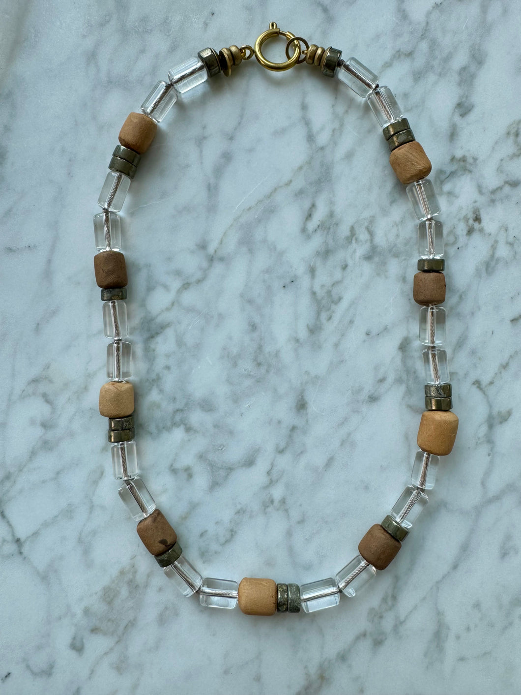 The Terracotta Tranquility necklace